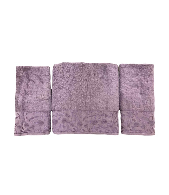 Набор полотенец для лица и тела Gold Soft Life For You 2х50*90 см + 70*140 см махровые банные в коробке фиолетовый арт.ts-02173
Набор полотенец для лица и тела Gold Soft Life For You 2х50*90 см + 70*140 см махровые банные в коробке фиолетовый арт.ts-02173
