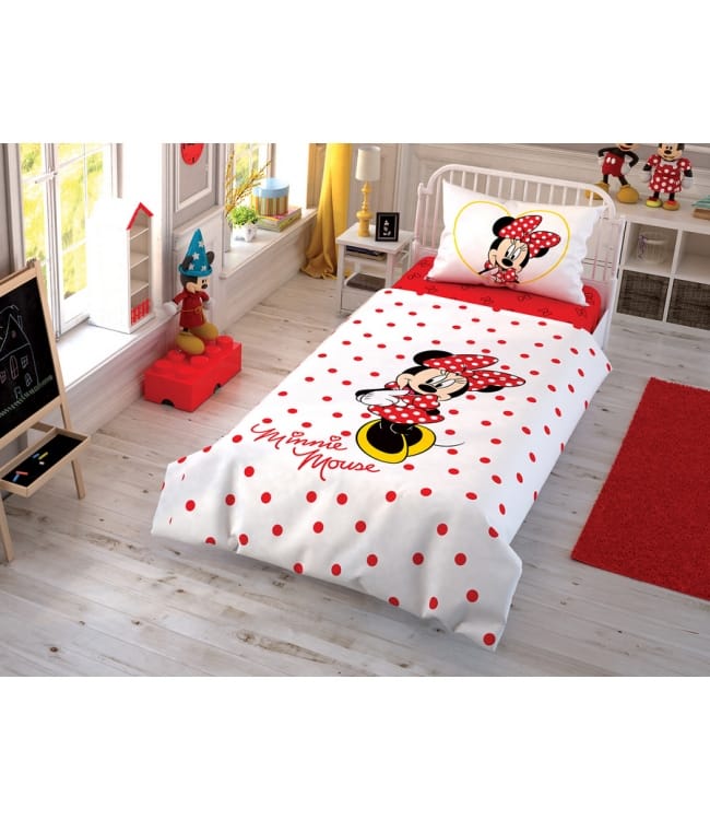 Комплект постельного белья Tac Disney полуторный ранфорс Minnie Cek подростковый арт.TAC60212047
Комплект постельного белья Tac Disney полуторный ранфорс Minnie Cek подростковый арт.TAC60212047
