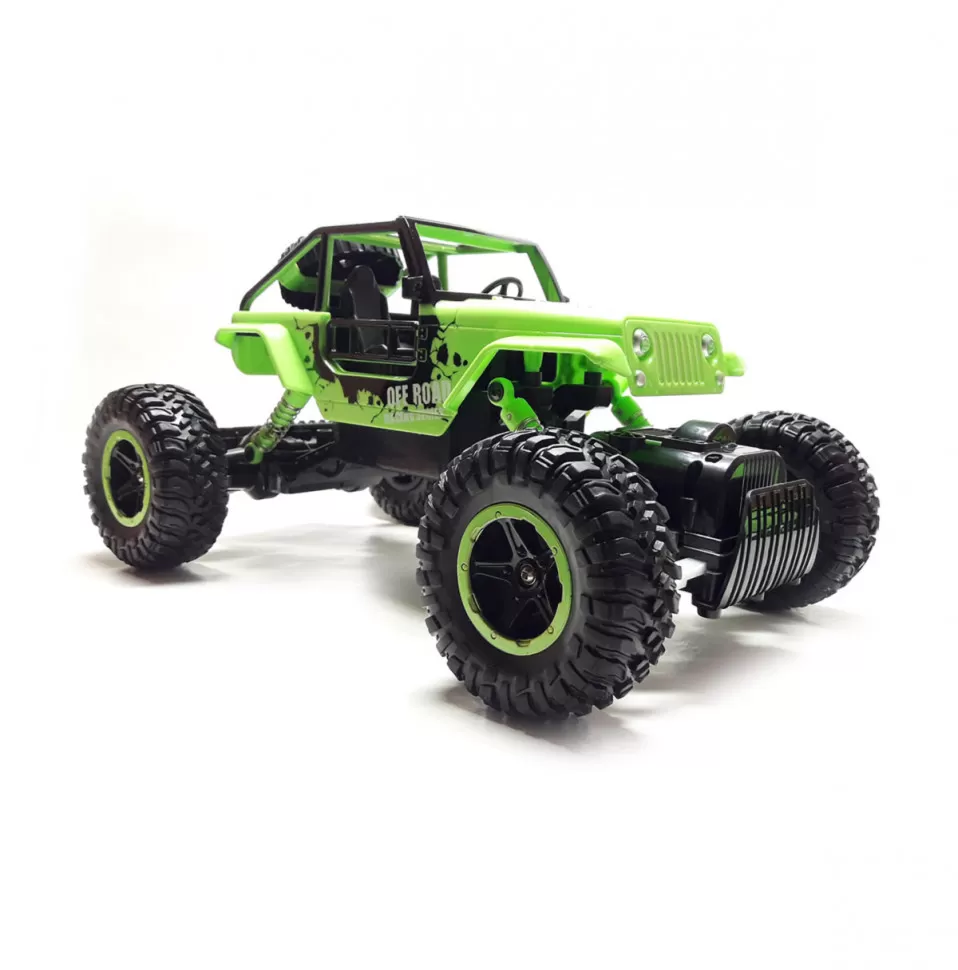 Джип на р/у 2,4G привод 4WD Diancheng Toys Аккумулятор, резиновые колеса 30 см, амортизаторы Green (0136G -RT)
Джип на р/у 2,4G привод 4WD Diancheng Toys Аккумулятор, резиновые колеса 30 см, амортизаторы Green (0136G -RT)