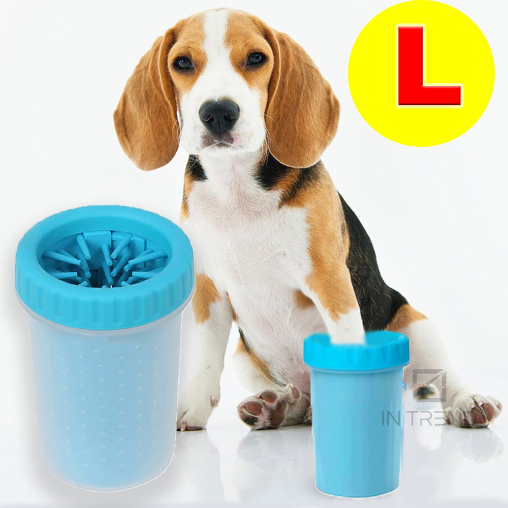 Лапомойка - Стакан для мытья лап DOG FOOT WASH CUP – очиститель лап силиконовый – Чаша для мытья лап собакам и кошкам легкий компактный удобный и практичный в использовании для ежедневной чистки, размер L, Голубой 
Лапомойка - Стакан для мытья лап DOG FOOT WASH CUP – очиститель лап силиконовый – Чаша для мытья лап собакам и кошкам легкий компактный удобный и практичный в использовании для ежедневной чистки, размер L, Голубой