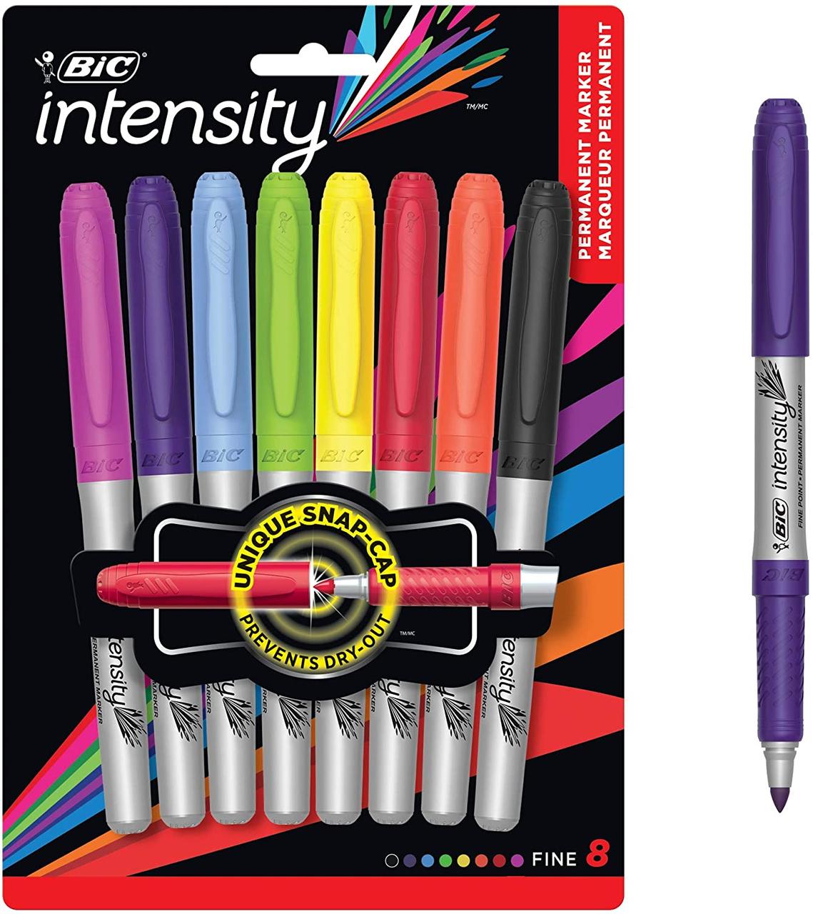 Набір маркерів перманентних 8 шт BIC Intensity Permanent Marker Кольоровий (GPMAP81-Ast ) (B000CD0XNO)
Набір маркерів перманентних 8 шт BIC Intensity Permanent Marker Кольоровий (GPMAP81-Ast ) (B000CD0XNO)