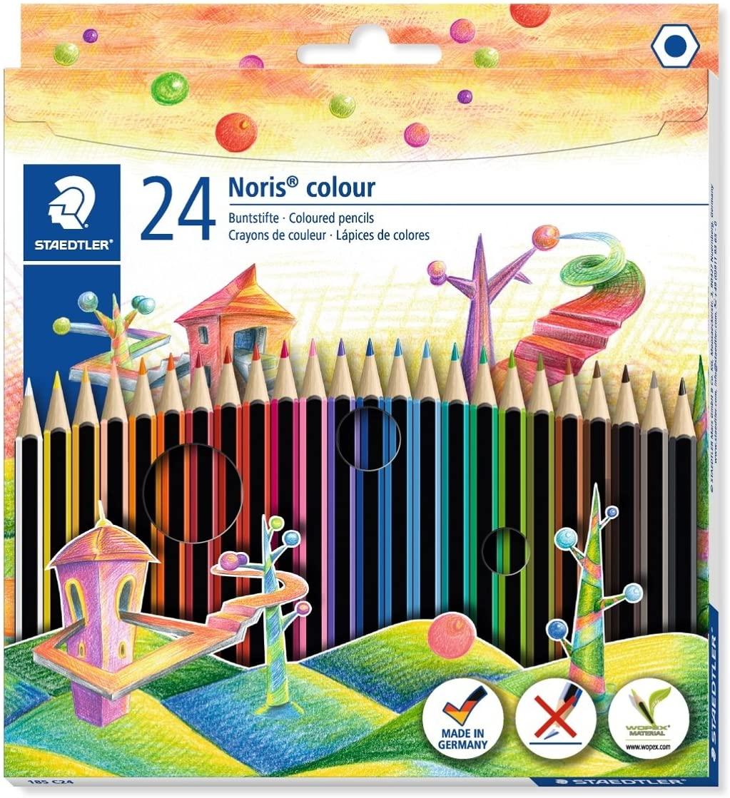 Кольорові олівці для малювання 24 шт Staedtler Noris Colour (185 C24 ST) (B00SF4NTF6)
Кольорові олівці для малювання 24 шт Staedtler Noris Colour (185 C24 ST) (B00SF4NTF6)