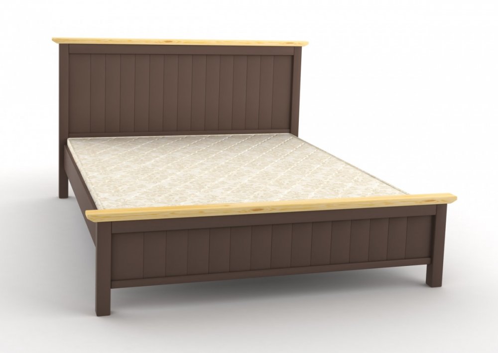 Кровать двуспальная деревянная из сосны Вирджиния MebiGrand в спальню 180x200 цвет Шоколад
Кровать двуспальная деревянная из сосны Вирджиния MebiGrand в спальню 180x200 цвет Шоколад