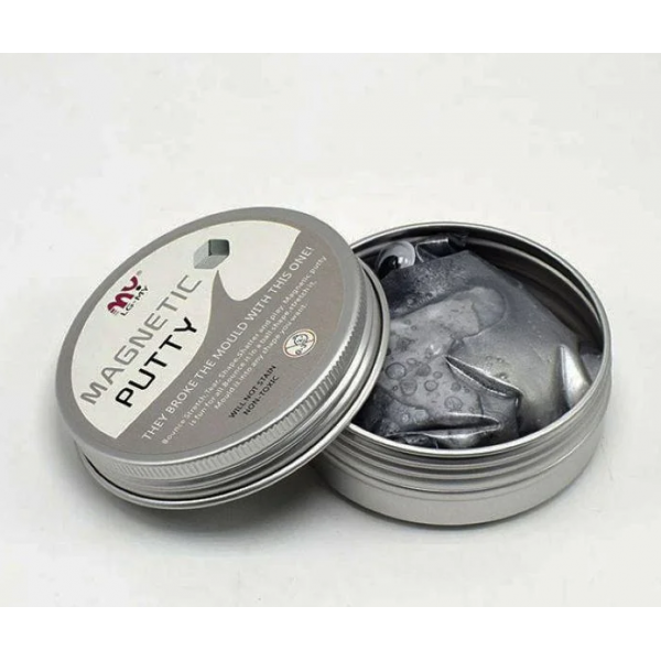Антистресс Magnetic Putty слайм магнитный умный пластилин для взрослых и детей с магнитом в комплекте Серый
Антистресс Magnetic Putty слайм магнитный умный пластилин для взрослых и детей с магнитом в комплекте Серый