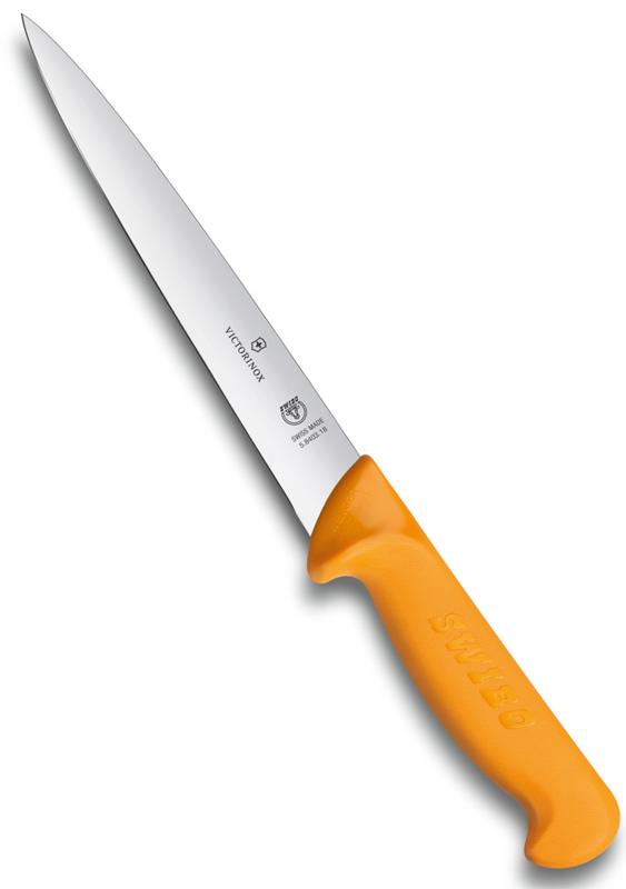 Нож кухонный Victorinox Swibo 180 мм филейный из нержавеющей стали (VR-5-8403-18)
Нож кухонный Victorinox Swibo 180 мм филейный из нержавеющей стали (VR-5-8403-18)