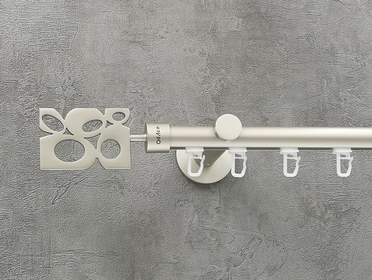 Карниз Quadrum Бисет 300 см одинарный универсальный Сатин 19 мм импрессионная
Карниз Quadrum Бисет 300 см одинарный универсальный Сатин 19 мм импрессионная