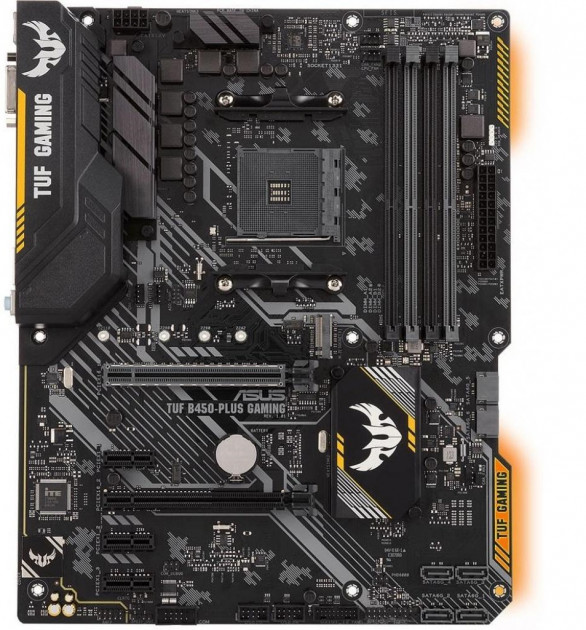 Материнская плата AM4 (B450) Asus TUF B450-PLUS GAMING, B450, 4xDDR4, CrossFire, Int.Video(CPU), 6xSATA3, 1x
Материнская плата AM4 (B450) Asus TUF B450-PLUS GAMING, B450, 4xDDR4, CrossFire, Int.Video(CPU), 6xSATA3, 1x