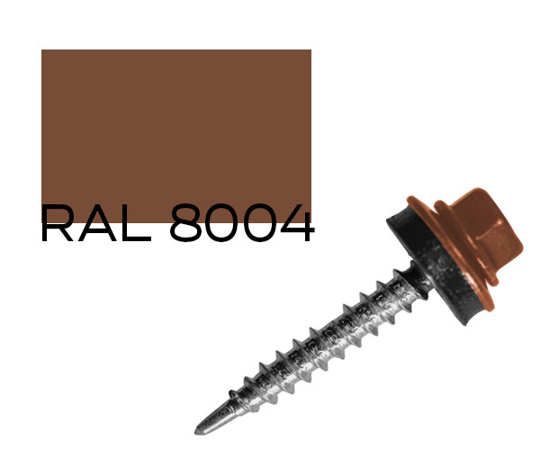 Саморез кровельный по дереву MAXPRO с шайбой EPDM RAL-8004 4,8х35 250 шт (SDS-48358004)
Саморез кровельный по дереву MAXPRO с шайбой EPDM RAL-8004 4,8х35 250 шт (SDS-48358004)