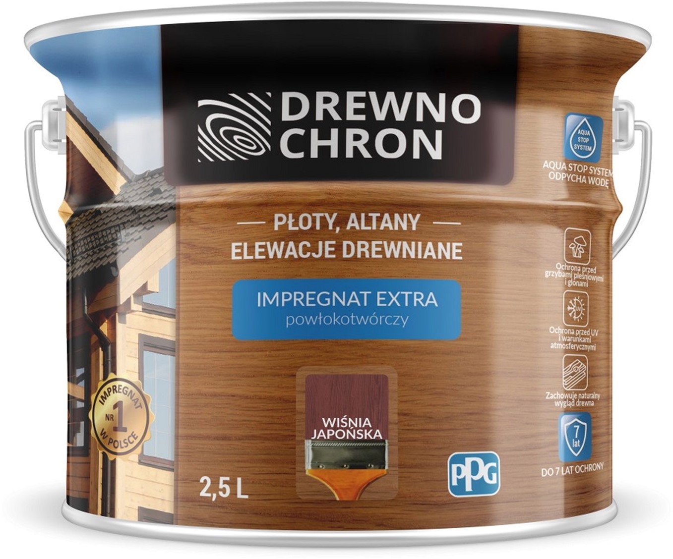 Плёнкообразующая пропитка Drewnochron Impregnat Extra Японская вишня 2.5 л (DN-364416)
Плёнкообразующая пропитка Drewnochron Impregnat Extra Японская вишня 2.5 л (DN-364416)