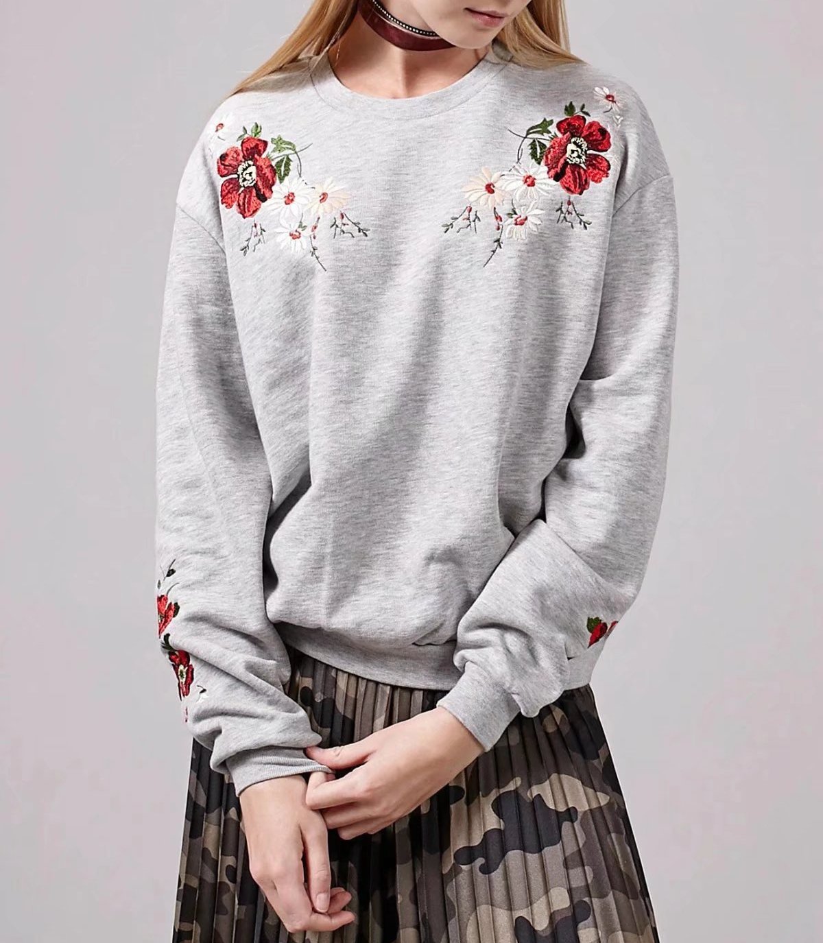 Свитшот женский с цветочной вышивкой Poppy flower Berni Fashion () Серый, Свитшот женский с цветочной вышивкой Poppy flower Berni Fashion (S) Серый
Свитшот женский с цветочной вышивкой Poppy flower Berni Fashion () Серый, Свитшот женский с цветочной вышивкой Poppy flower Berni Fashion (S) Серый