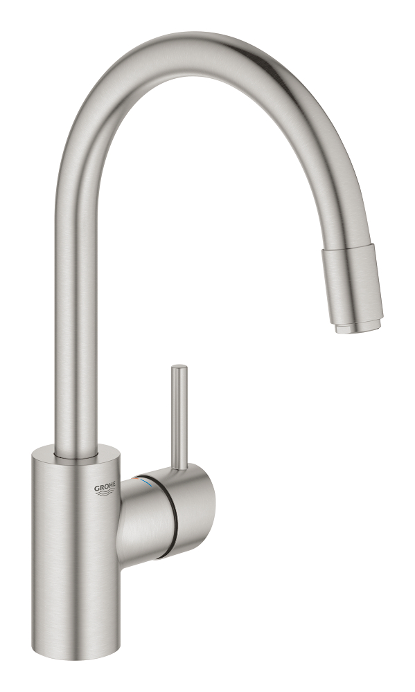 Смеситель для кухни Grohe Concetto с выдвижным аэратором Дамасская сталь (32663DC3)
Смеситель для кухни Grohe Concetto с выдвижным аэратором Дамасская сталь (32663DC3)