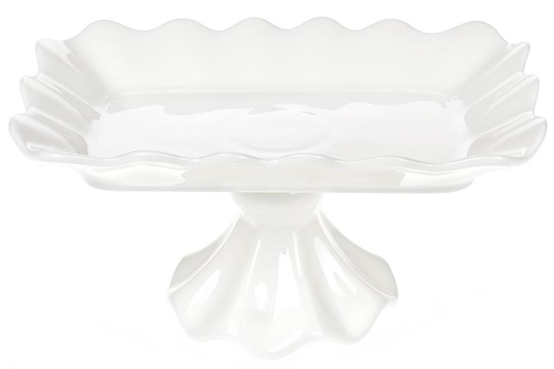 Фруктовница White City Гофре прямоугольная 25.5 см, белый фарфор Bona BD-988-192
Фруктовница White City Гофре прямоугольная 25.5 см, белый фарфор Bona BD-988-192