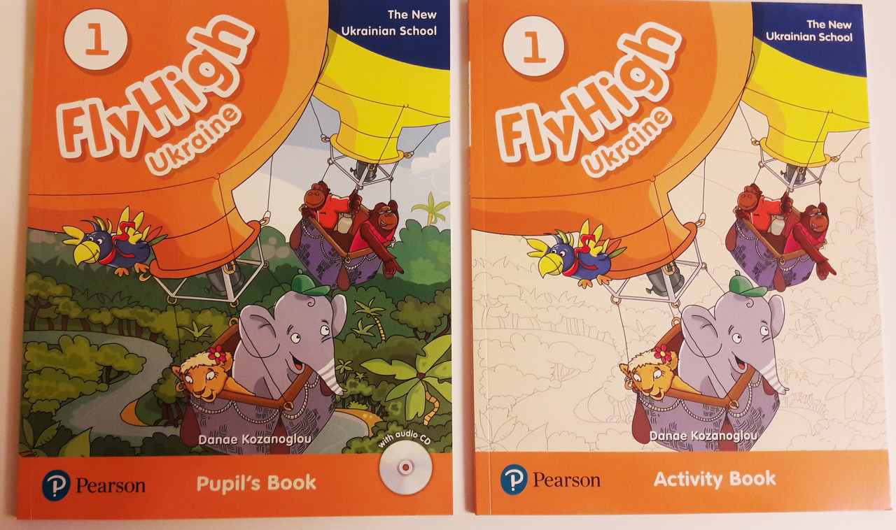 Fly High Ukraine (комлект из Activity Book and Pupils Book + CD). Дана Козаноглу
Fly High Ukraine (комлект из Activity Book and Pupils Book + CD). Дана Козаноглу