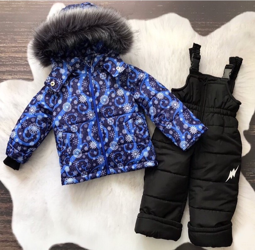Детский зимний комбинезон 2-ка со съемным мехом "Снежинка" синяя размер 98-104
Детский зимний комбинезон 2-ка со съемным мехом "Снежинка" синяя размер 98-104