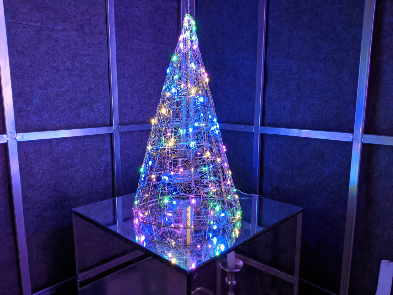 Елка металлическая с гирляндой, железная, лофт, loft, питание от USB, 100 LED, 38 см., настольная 8804
Елка металлическая с гирляндой, железная, лофт, loft, питание от USB, 100 LED, 38 см., настольная 8804
