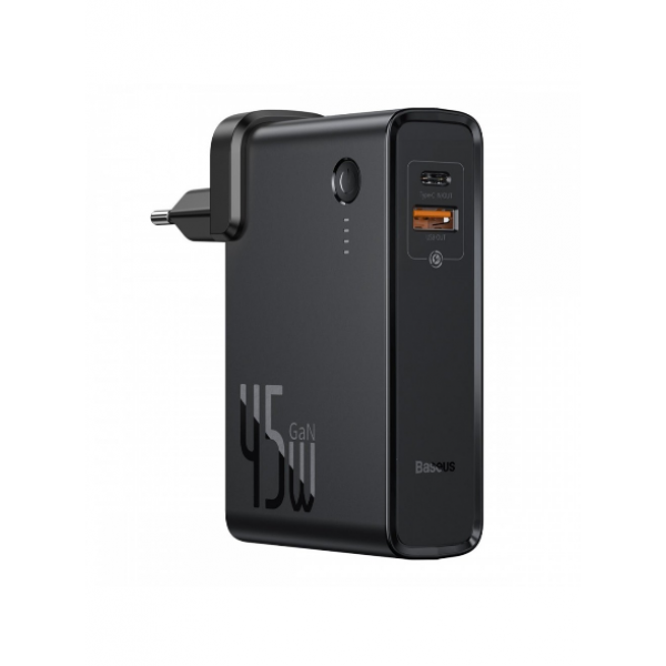 УМБ Портативная батарея повербанк 10000MAH два в одном на 45Вт USB Type-C QC3 PD Baseus GaN PPNLD-C01 BLACK
УМБ Портативная батарея повербанк 10000MAH два в одном на 45Вт USB Type-C QC3 PD Baseus GaN PPNLD-C01 BLACK