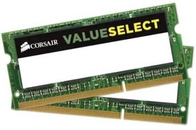 Corsair ValueSelect SO-DIMM Kit 16GB (2x 8GB) DDR3-1333MHz CL9 (CMSO16GX3M2A1333)
Corsair ValueSelect SO-DIMM Kit 16GB (2x 8GB) DDR3-1333MHz CL9 (CMSO16GX3M2A1333)