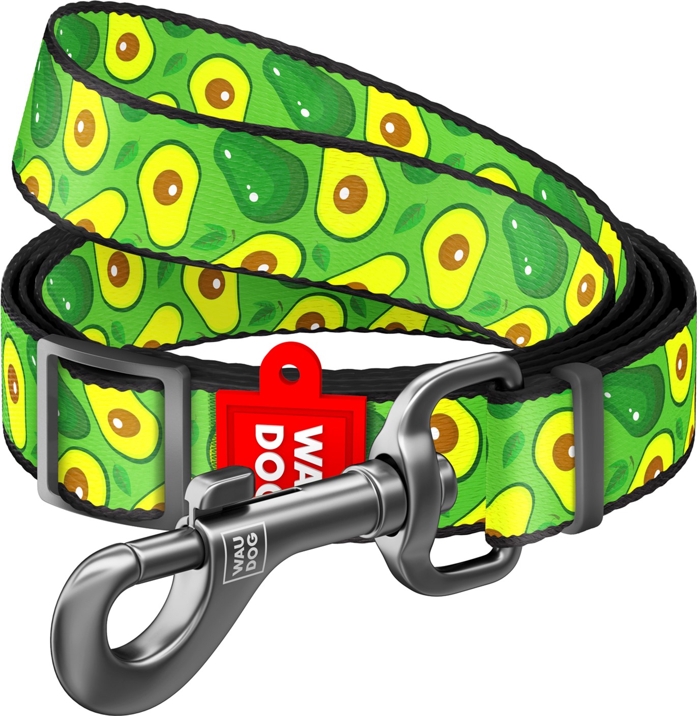 Поводок для собак нейлоновый Collar WAUDOG Nylon, рисунок "Авокадо", регулируемый, L, Ш 25 мм, Дл 152-183 см (5319)
Поводок для собак нейлоновый Collar WAUDOG Nylon, рисунок "Авокадо", регулируемый, L, Ш 25 мм, Дл 152-183 см (5319)
