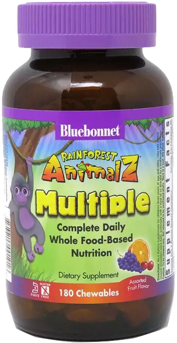 Мультивитамины Bluebonnet Nutrition Rainforest Animalz 180 жевательных таблеток (743715001916)
Мультивитамины Bluebonnet Nutrition Rainforest Animalz 180 жевательных таблеток (743715001916)