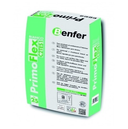Тиксотропный эластичный клей армированный волокнами PrimoFlex C2TE S1Benfer 25 кг white
Тиксотропный эластичный клей армированный волокнами PrimoFlex C2TE S1Benfer 25 кг white