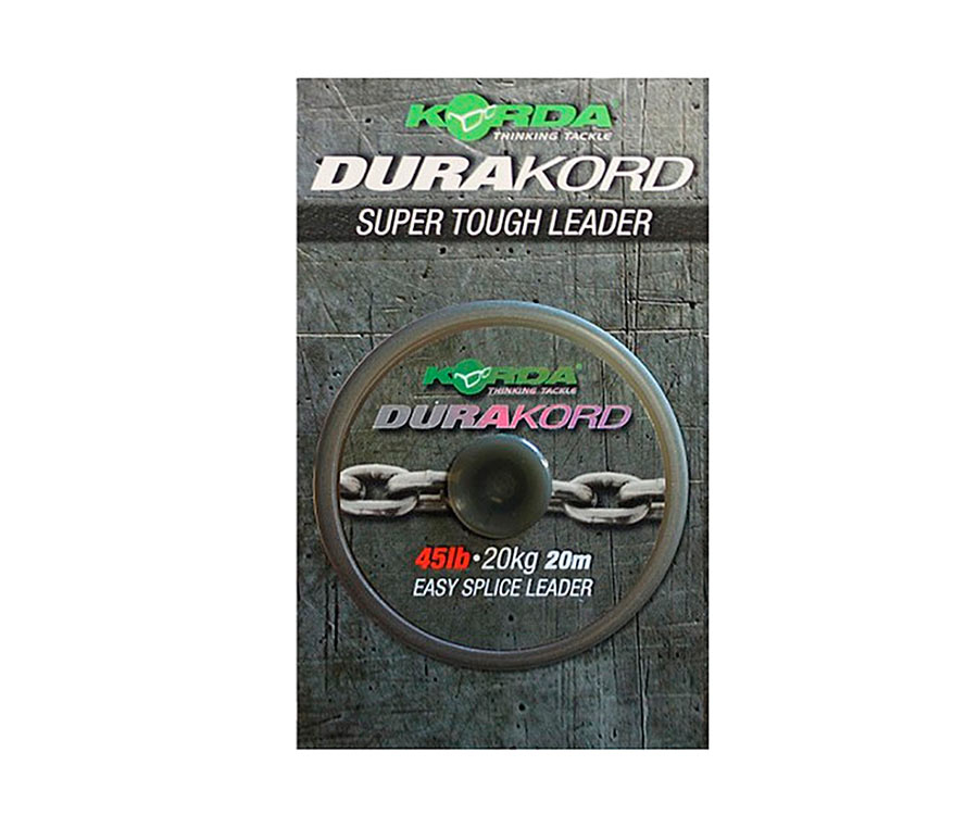 Шок-лидер Korda Dura Kord Dyneema Spliceable Leader 45 lb (арт.3838DURA45)
Шок-лидер Korda Dura Kord Dyneema Spliceable Leader 45 lb (арт.3838DURA45)
