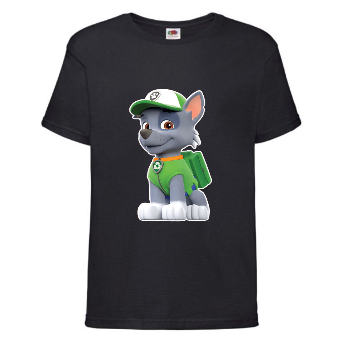 Футболка детская Щенячий патруль (Paw Patrol) черная (rocky-black) размер 116 см 
Футболка детская Щенячий патруль (Paw Patrol) черная (rocky-black) размер 116 см