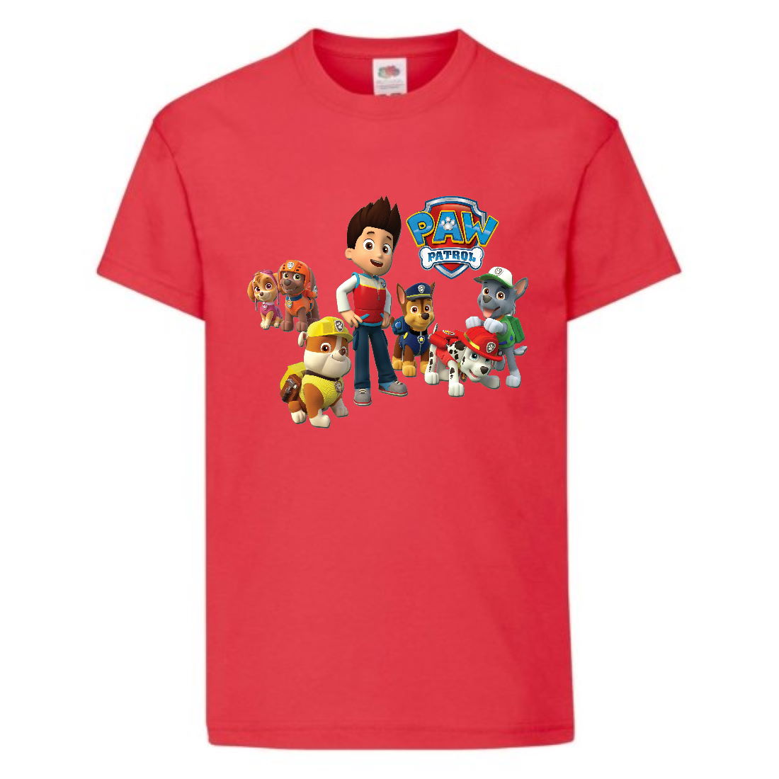 Футболка детская Щенячий патруль (Paw Patrol) все щенки красная размер 128 см
Футболка детская Щенячий патруль (Paw Patrol) все щенки красная размер 128 см
