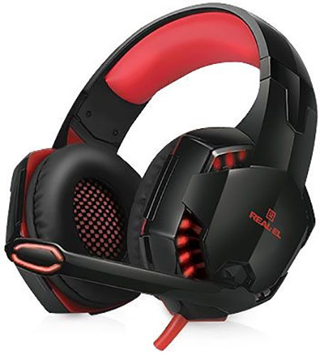 Наушники Real-El GDX-8000 Vibration Surround 7.1 BackLit Black-Red (EL124100017)
Наушники Real-El GDX-8000 Vibration Surround 7.1 BackLit Black-Red (EL124100017)
