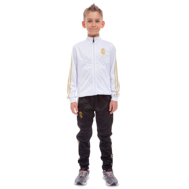 Детский спортивный костюм для футбола FB-Sport REAL MADRID LD-6126K-RM белый размер M рост 26 (125-135 см)
Детский спортивный костюм для футбола FB-Sport REAL MADRID LD-6126K-RM белый размер M рост 26 (125-135 см)