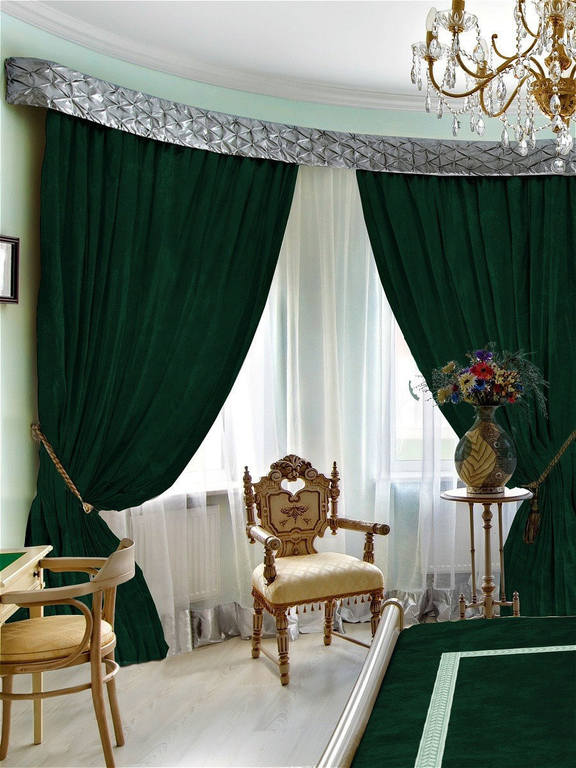 Шторы портьеры однотонные Бархат Jolie maison 250x270 см 2 шт Изумрудный
Шторы портьеры однотонные Бархат Jolie maison 250x270 см 2 шт Изумрудный