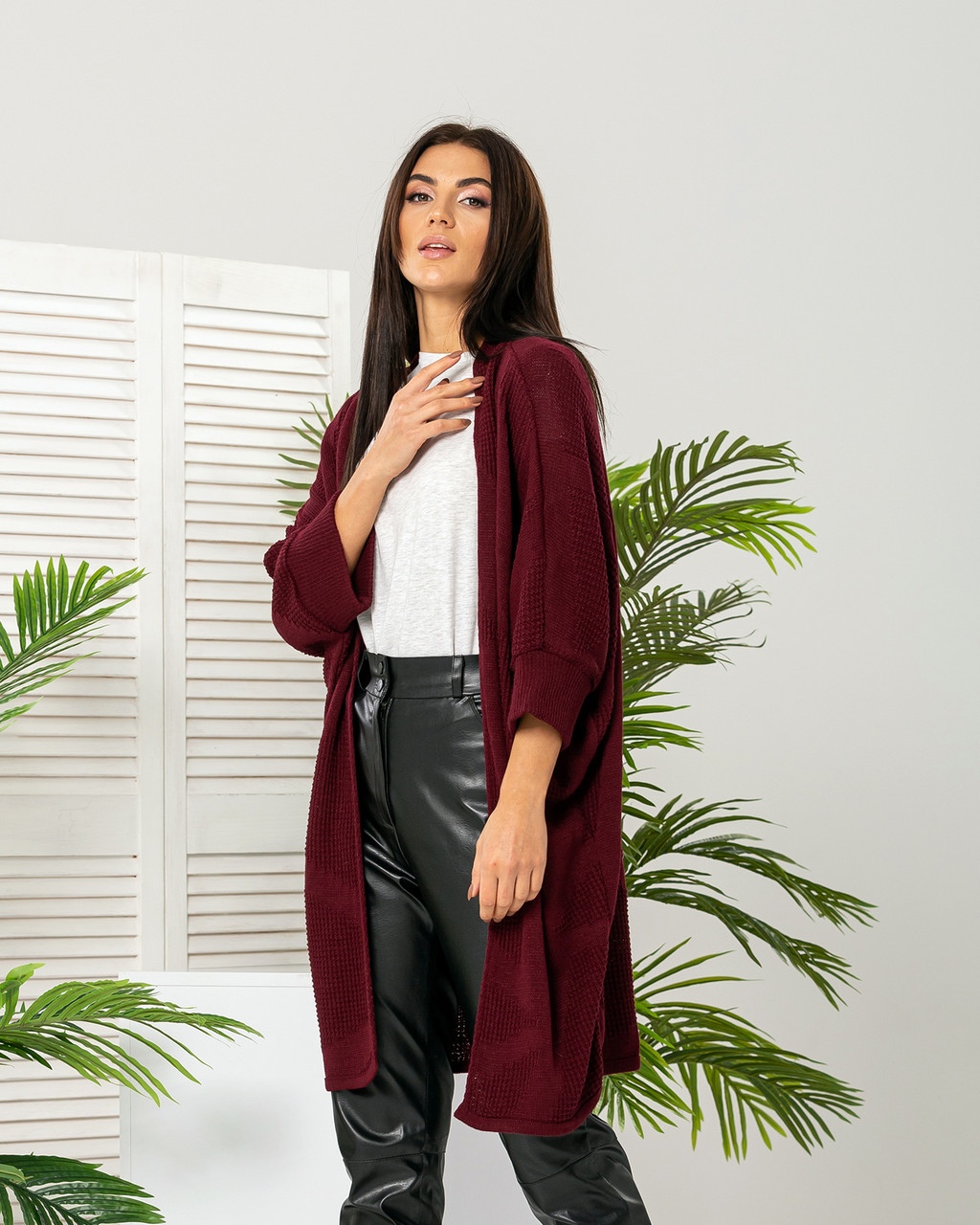 Кардиган-oversize MEREZHKA Мишка бордовий, Кардиган-oversize MEREZHKA Мишка бордовий One Size
Кардиган-oversize MEREZHKA Мишка бордовий, Кардиган-oversize MEREZHKA Мишка бордовий One Size