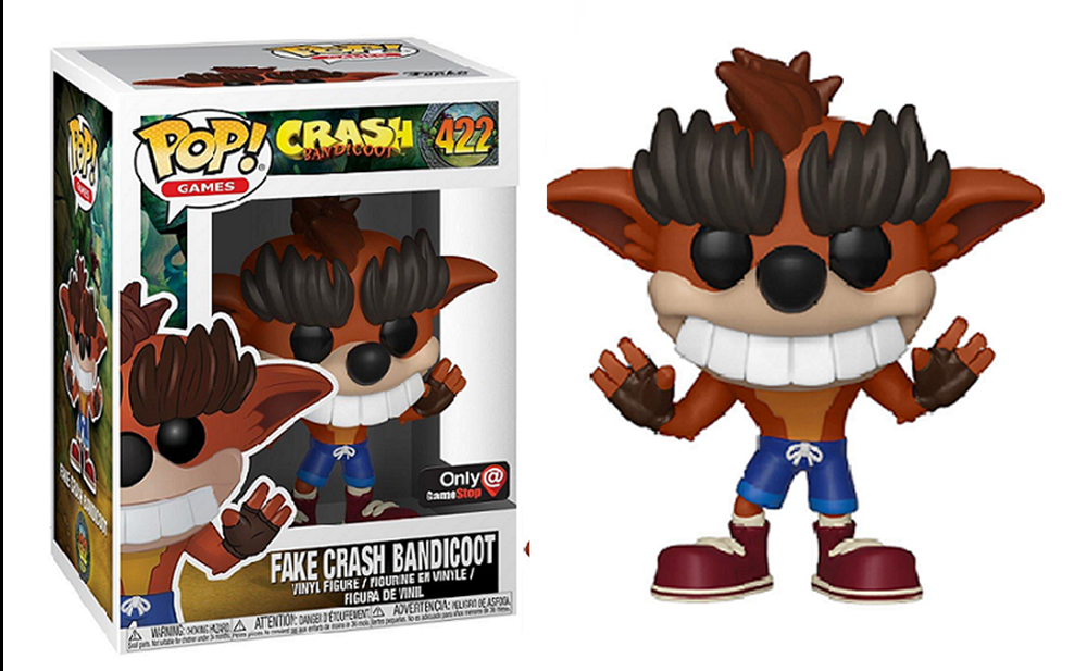 Фигурка Funko Pop Фанко Поп Тайнs Крушение Фейк Крэш Crash Bandicoot Fake Crash Exclusive 10 см Game CB FK
Фигурка Funko Pop Фанко Поп Тайнs Крушение Фейк Крэш Crash Bandicoot Fake Crash Exclusive 10 см Game CB FK