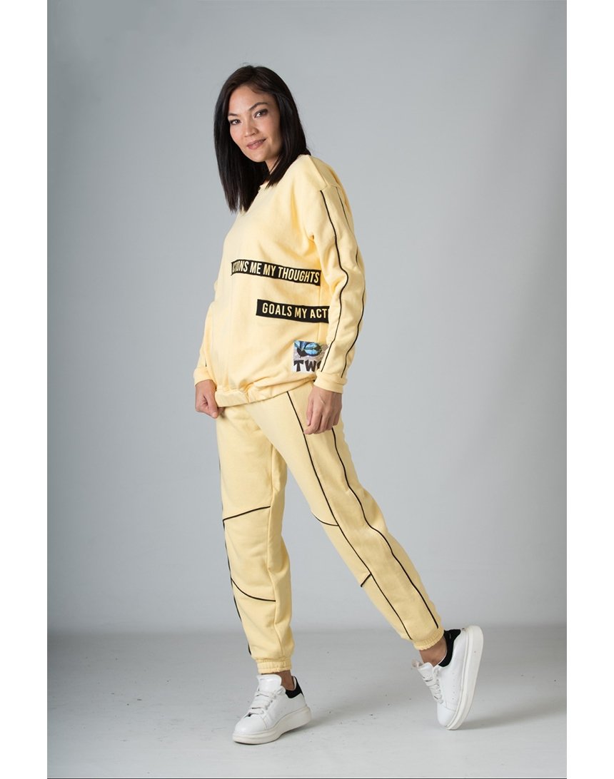 Спортивный костюм Sonesta с контрастными полосками XS жёлтый (DS2993 yellow)
Спортивный костюм Sonesta с контрастными полосками XS жёлтый (DS2993 yellow)