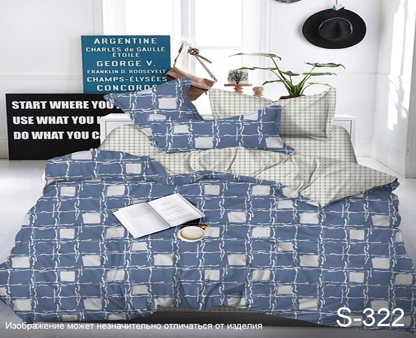 Комплект постельного белья с компаньоном TM TAG - евро - Сатин Люкс - S322
Комплект постельного белья с компаньоном TM TAG - евро - Сатин Люкс - S322