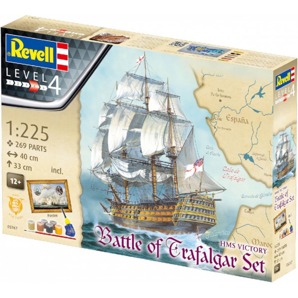 Сборная модель Revell Корабль Victory "Трафальгарская битва". Масштаб 1:225 (RVL-05767)
Сборная модель Revell Корабль Victory "Трафальгарская битва". Масштаб 1:225 (RVL-05767)