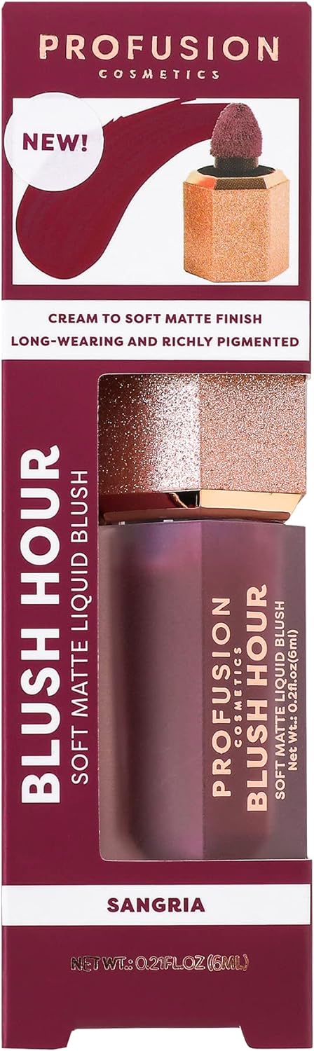 Rozetka pl Róż do policzków Profusion Blush Hour Liquid Cream Sangria