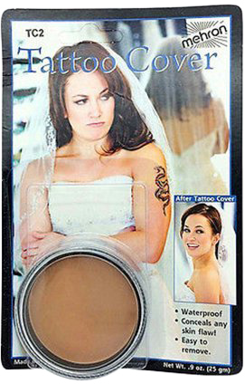 Грим для сокрытия татуировок Mehron Makeup Tattoo Cover Light-Medium 25 г (506-TC2)
Грим для сокрытия татуировок Mehron Makeup Tattoo Cover Light-Medium 25 г (506-TC2)