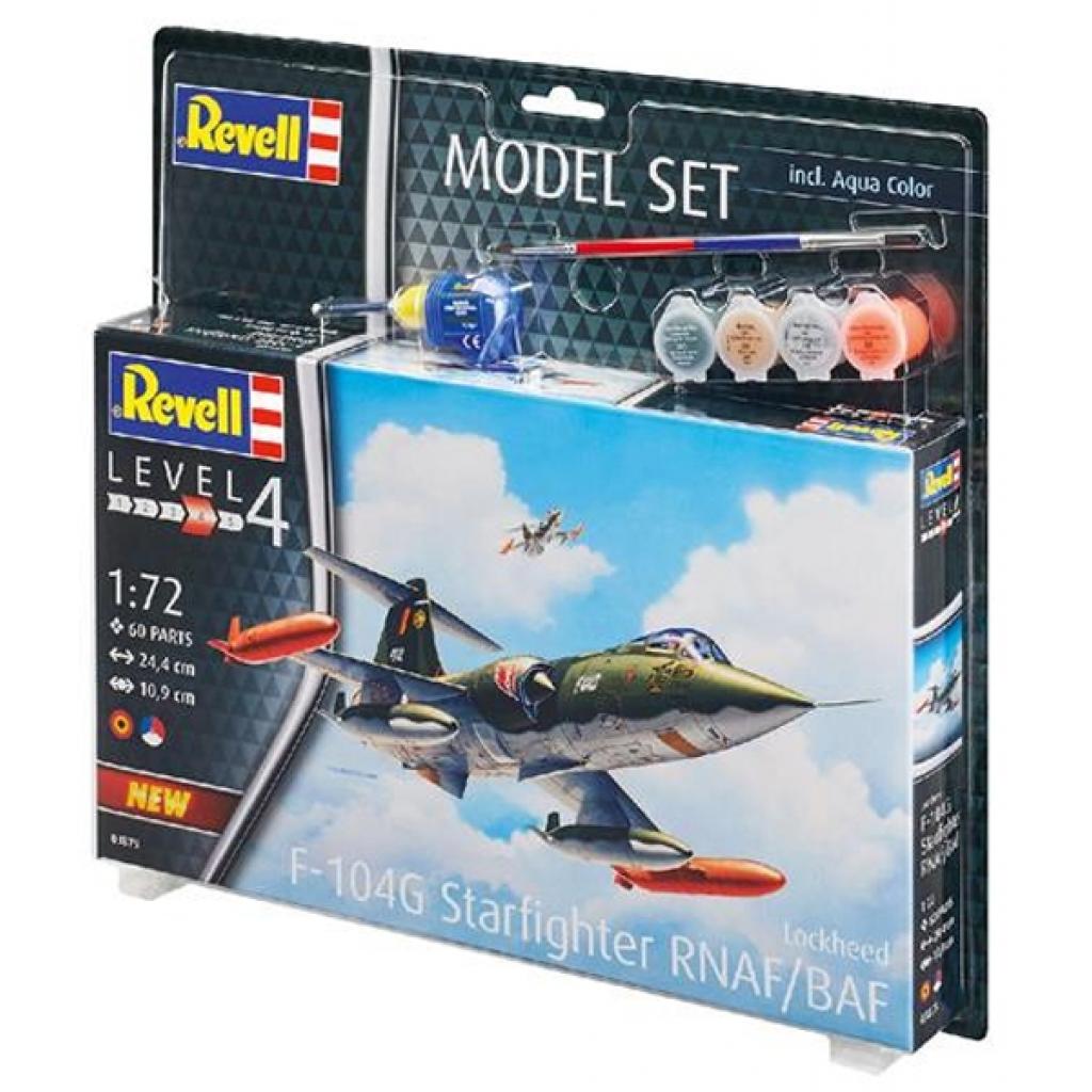 Сборная модель Revell Набор истребитель F-104 "Старфайтер". Масштаб 1:72 (RVL-63879)
Сборная модель Revell Набор истребитель F-104 "Старфайтер". Масштаб 1:72 (RVL-63879)
