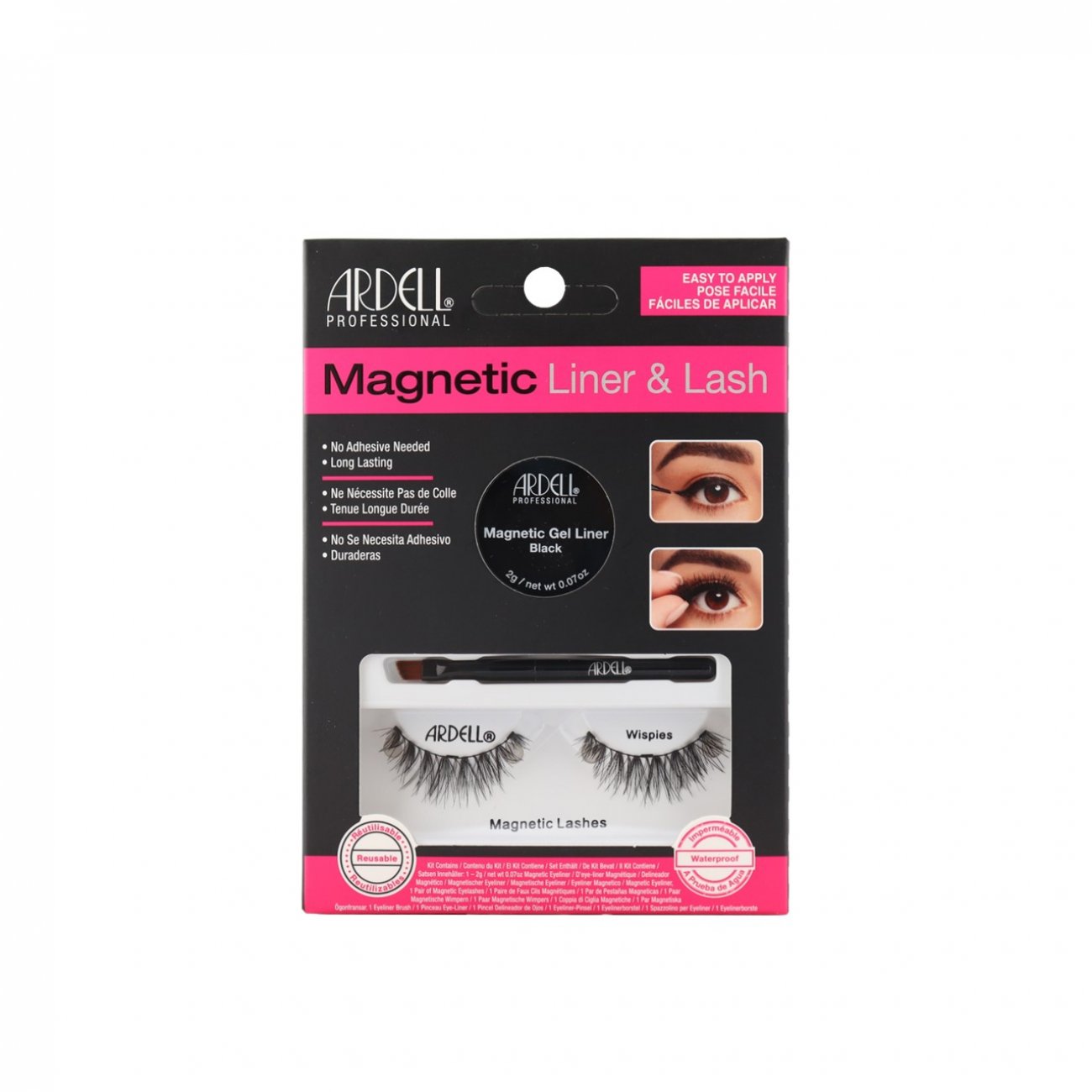 Набор ресниц Ardell Magnetic Liner Lash False Eyelashes Wispies