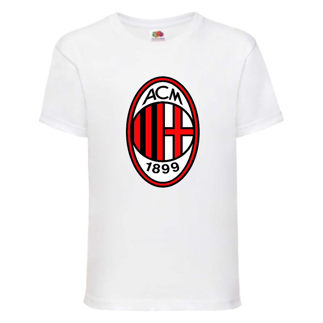 Футболка детская Футбольный клуб АСМ Милан (ACM Milan) белая (FOOT wh 001) 116 см
Футболка детская Футбольный клуб АСМ Милан (ACM Milan) белая (FOOT wh 001) 116 см