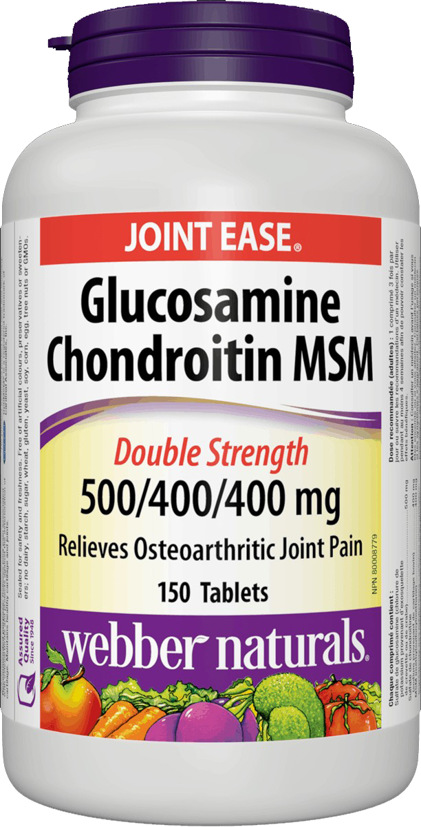 Хондропротектор Webber Naturals Glucosamine Chondroitin MSM Double Strength 150 таблеток (4384302979)
Хондропротектор Webber Naturals Glucosamine Chondroitin MSM Double Strength 150 таблеток (4384302979)