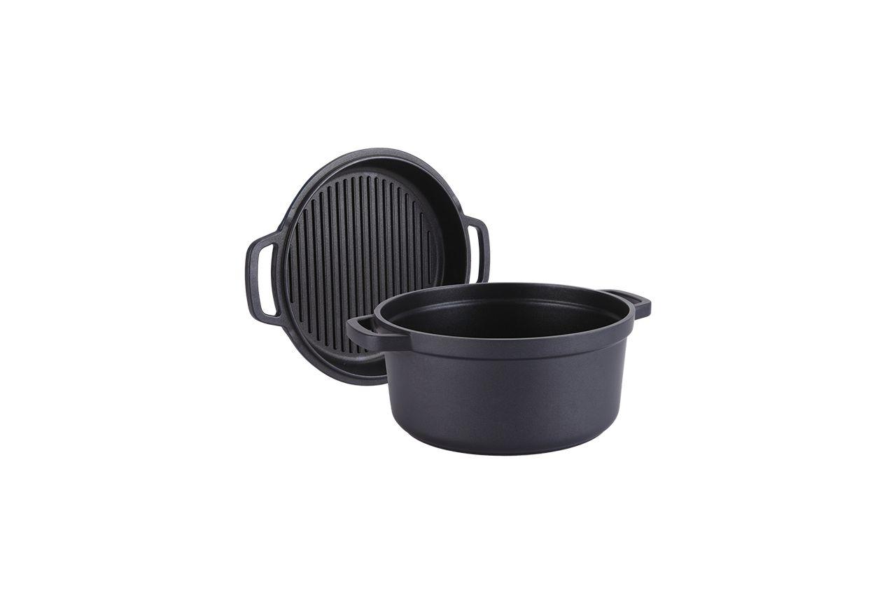 Кастрюля антипригарная Maestro - 200 мм x 2,55 л, с крышкой-сковородкой (MR-4120) TRG-13461
Кастрюля антипригарная Maestro - 200 мм x 2,55 л, с крышкой-сковородкой (MR-4120) TRG-13461