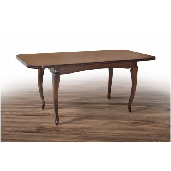 Стол обеденный для кухни/гостиной дерево + МДФ 1300(+400)*780 Соренто Микс Мебель Орех 
Стол обеденный для кухни/гостиной дерево + МДФ 1300(+400)*780 Соренто Микс Мебель Орех