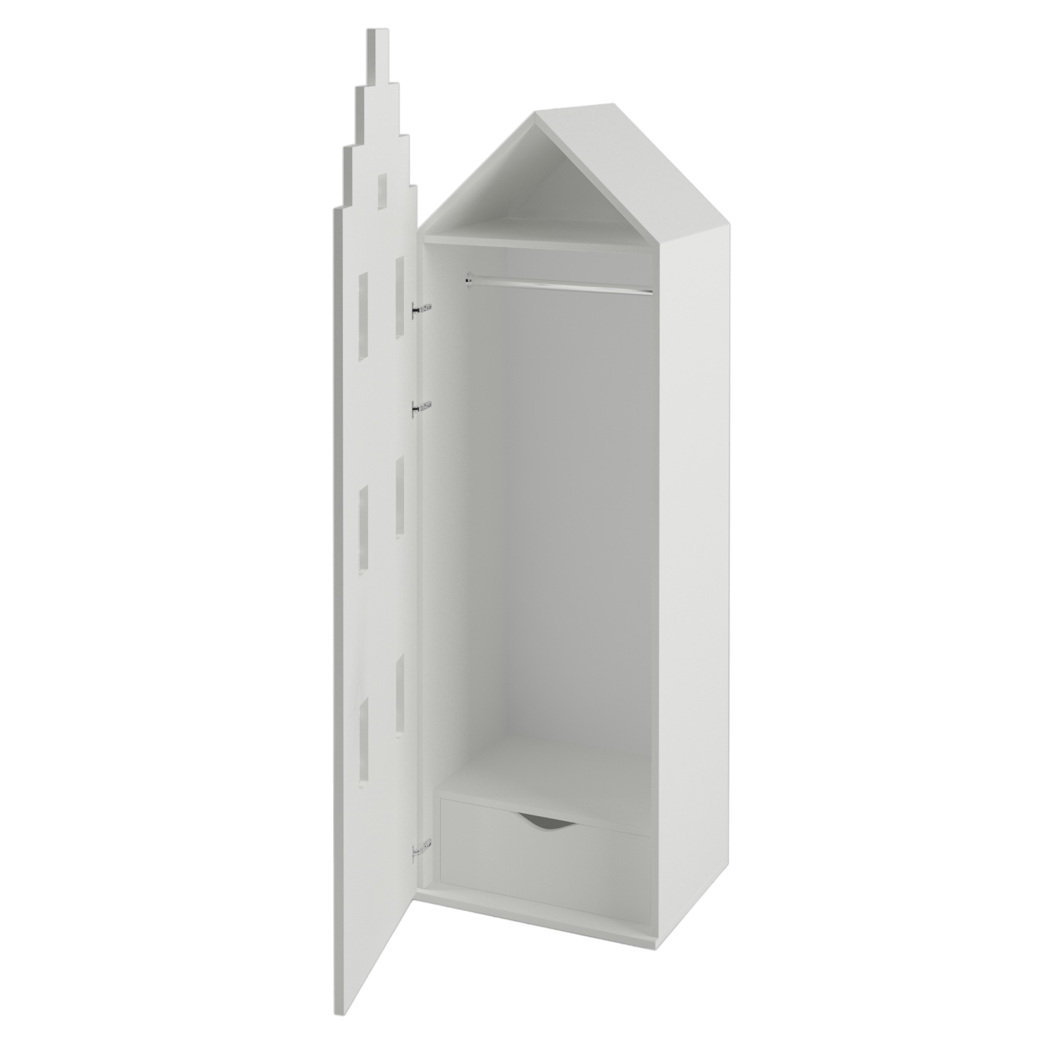 Детский шкаф гардеробный Амстердам Little Room Little Room Baby House белый (WFR-000005)
Детский шкаф гардеробный Амстердам Little Room Little Room Baby House белый (WFR-000005)