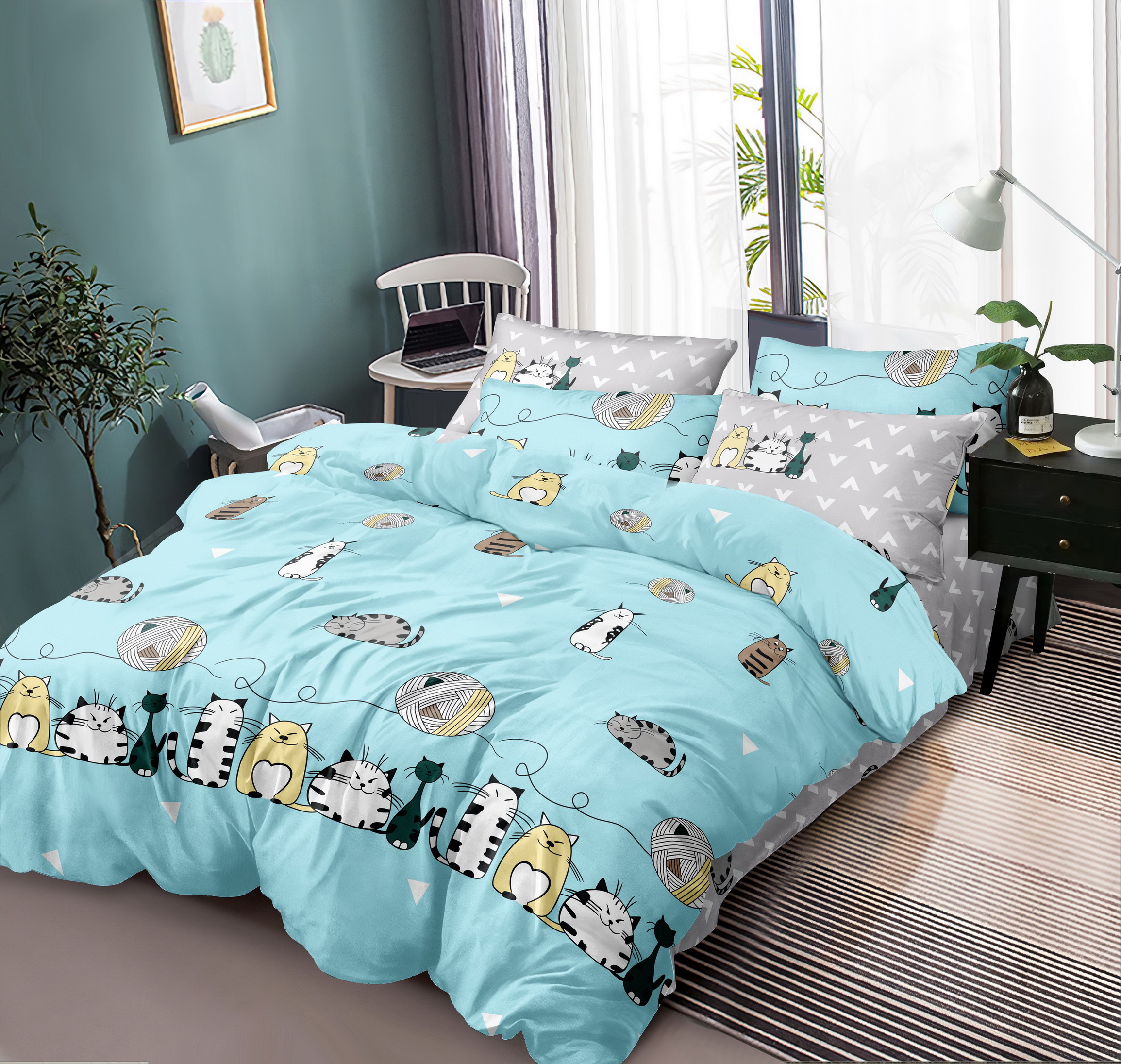 Комплект постельного белья Love You Поплин 175х220 "203009" 
Комплект постельного белья Love You Поплин 175х220 "203009"