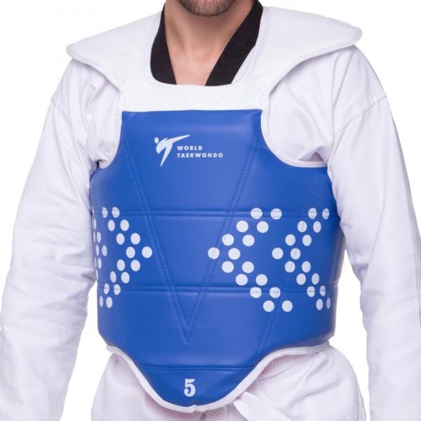 Защита для бокса/единоборств Защита корпуса и ключицы (жилет) двусторонняя WTF BO-0030 р-р 3 ,синий (DS000200)
Защита для бокса/единоборств Защита корпуса и ключицы (жилет) двусторонняя WTF BO-0030 р-р 3 ,синий (DS000200)