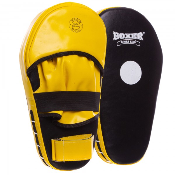 Лапы/макивары Лапа Прямая удлиненная кожаная (2шт) BOXER 2007-01 Кикбоксерская, черный-желтый (DS0002553)
Лапы/макивары Лапа Прямая удлиненная кожаная (2шт) BOXER 2007-01 Кикбоксерская, черный-желтый (DS0002553)
