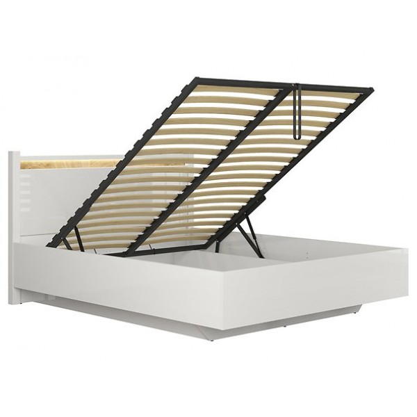 Кровать двухспальная с подъемным механизмом LOZ/160/B 160х200 из ДСП + МДФ Alameda BRW (Black Red White) Польша
Кровать двухспальная с подъемным механизмом LOZ/160/B 160х200 из ДСП + МДФ Alameda BRW (Black Red White) Польша
