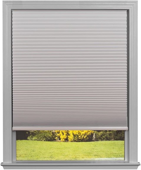 Беспроводные тканевые сотовые шторы-плиссе Redi Shade Easy Lift Trim-at-Home Светоблокирующие 75х162 см Натуральный бежевый
Беспроводные тканевые сотовые шторы-плиссе Redi Shade Easy Lift Trim-at-Home Светоблокирующие 75х162 см Натуральный бежевый