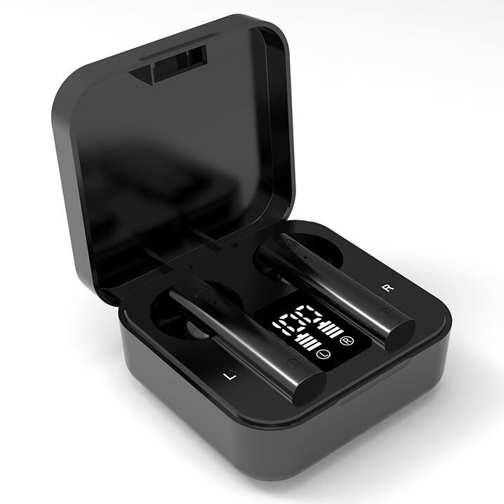 Беспроводные Bluetooth стерео наушники c боксом для зарядки и дисплеем TWS 2 Pro SE Черные ( 2 Pro)
Беспроводные Bluetooth стерео наушники c боксом для зарядки и дисплеем TWS 2 Pro SE Черные ( 2 Pro)